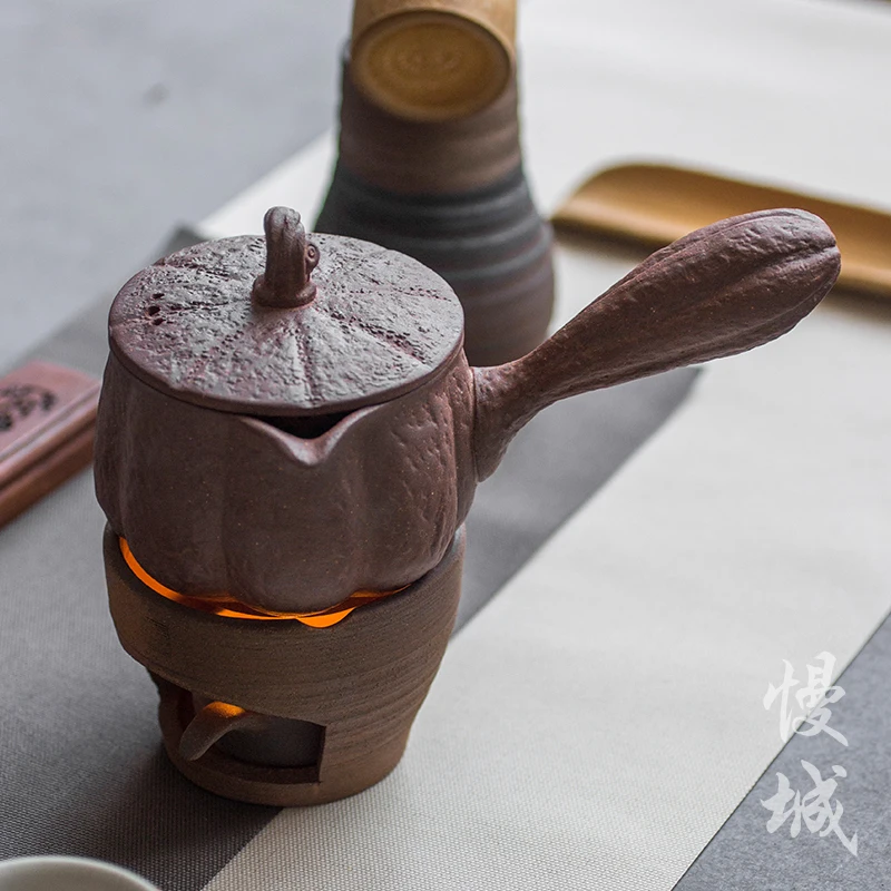 Грубая керамическая печь ручной работы винтажная Античная бытовая техника