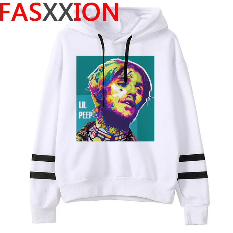 

Толстовка Lil Peep Мужская в стиле Харадзюку, Свитшот оверсайз, 2021