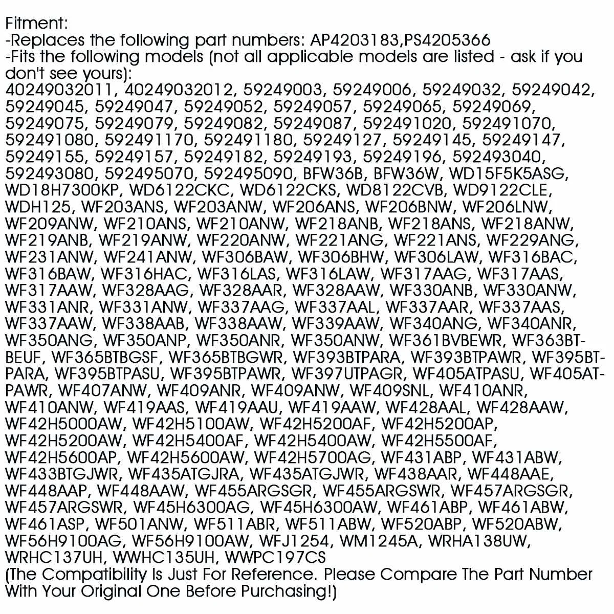 

DC97-15491A Washer Drum Shaft Assembly Part with 6pcs Bolts For Samsung WF330AN