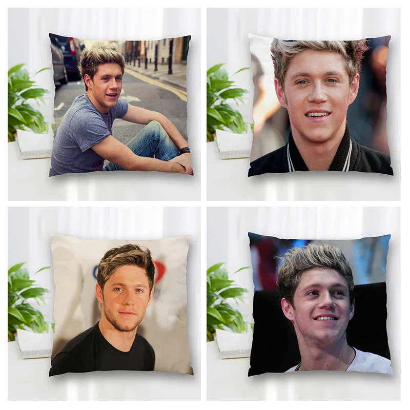 

Hot Sale Custom Decorative Pillowcase Niall Horan Square Zippered Pillow Cover Best Nice Gift 20X20cm 35X35cm 40x40cm