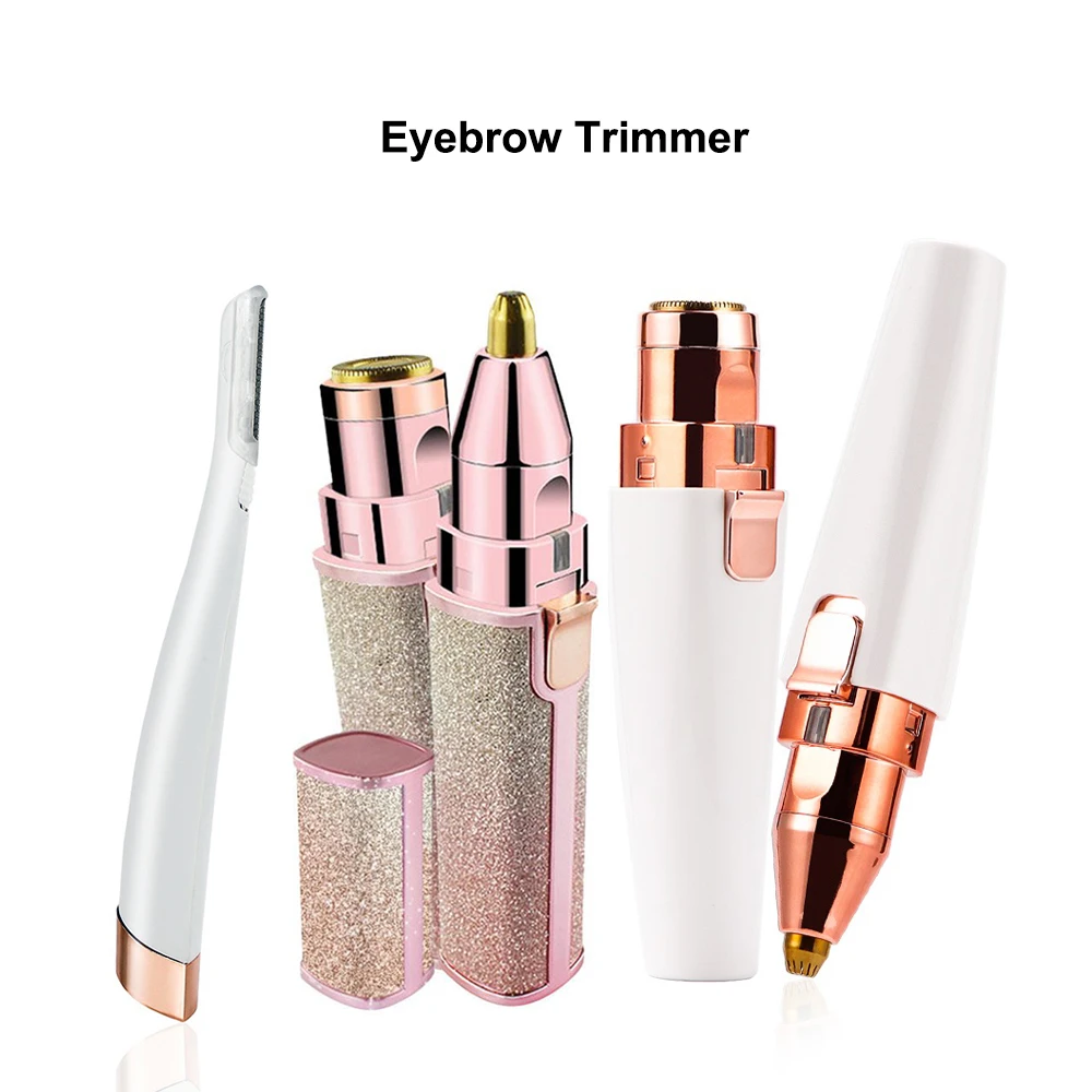 Бритва электрическая женская для безболезненного удаления волос на лице