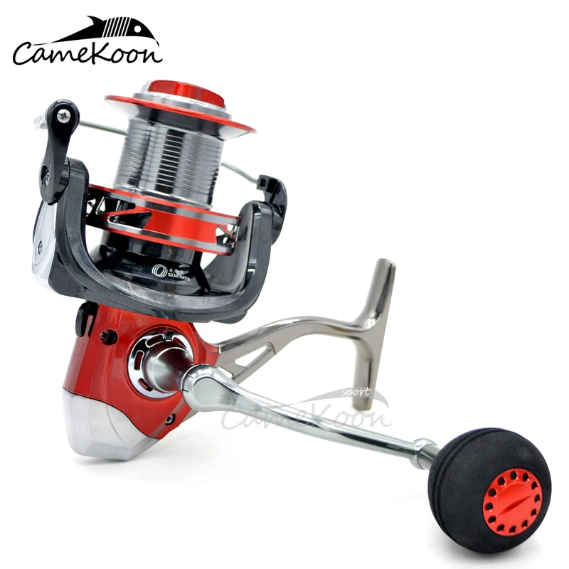 CAMEKOON all aluminium body and spool surf spinning fishing reel long casting for carp bass fishing saltwater big game sea coil enlarge