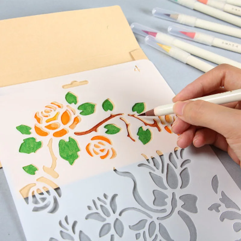 Ручной трафарет для рисования набор игрушки DIY Фотоальбом Новинка учебных