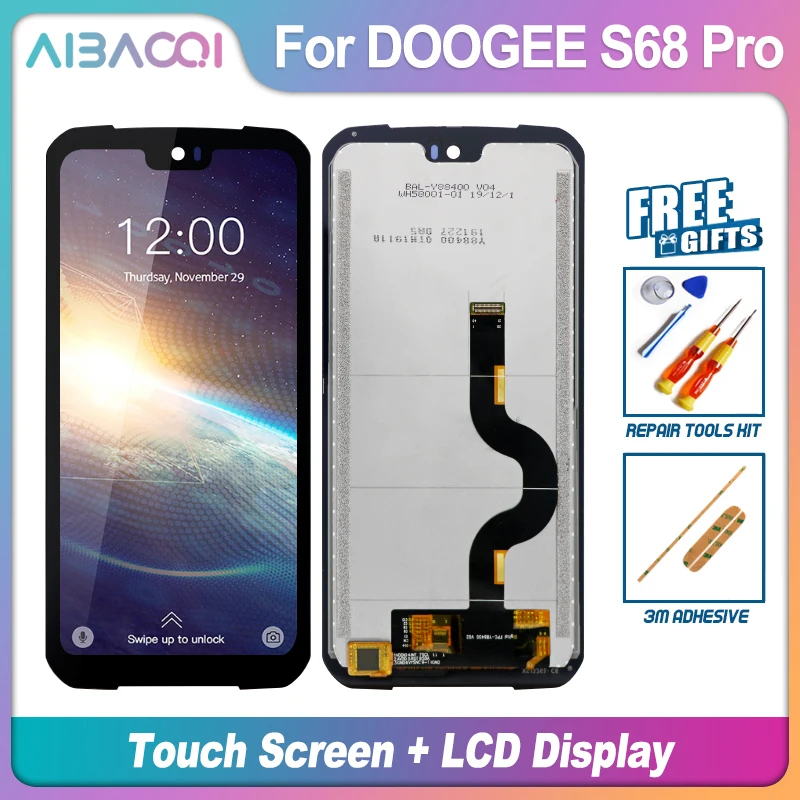 Новый сенсорный экран + ЖК дисплей в сборе замена Для Doogee S30/S40/S55/S60/S68 Pro/S70/S88 Pro/S90/A95