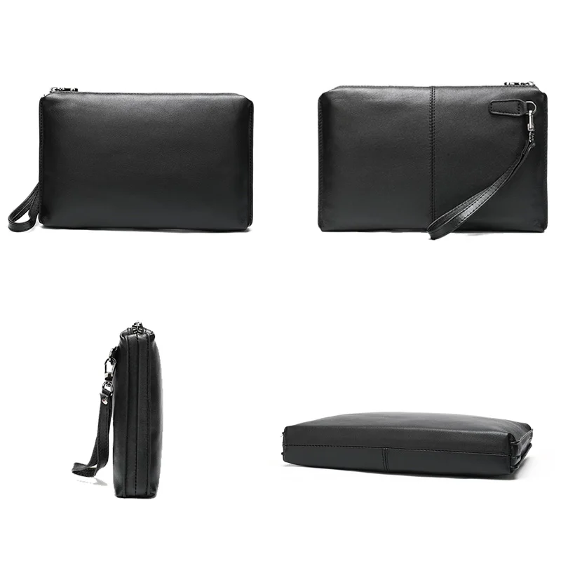 Кошельки MVA из натуральной кожи мужской клатч Длинные мужские кошельки кошелек