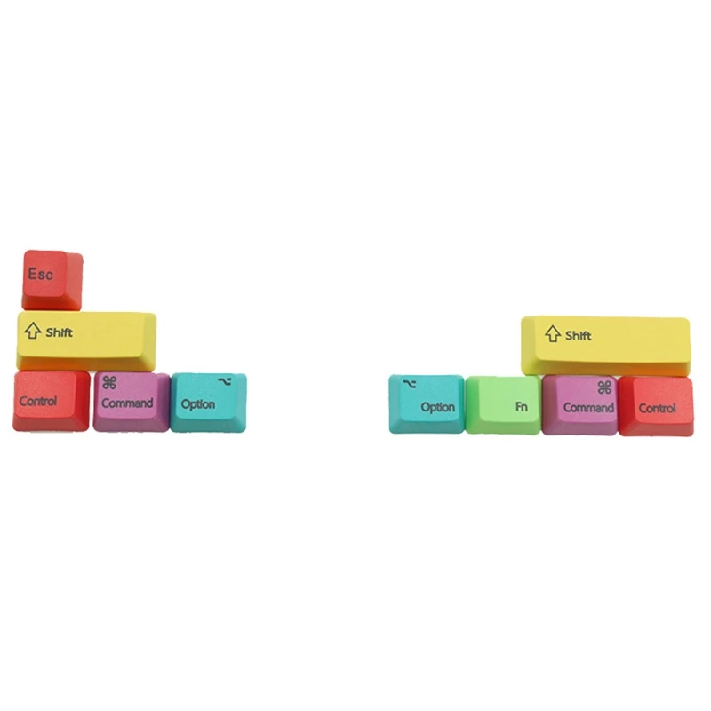 Механические колпачки для клавиатуры Mac/WIN OEM профиль модификаторы PBT CMYK 10 клавиш |