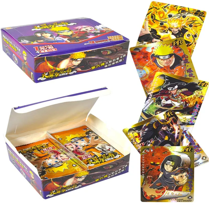 Naipes-Cartas de papel de cartas para ni&ntilde;os, juego de cartas de un juego, perif&eacute;rico de anim&eacute;, colecci&oacute;n de personajes, regalo para chico-2