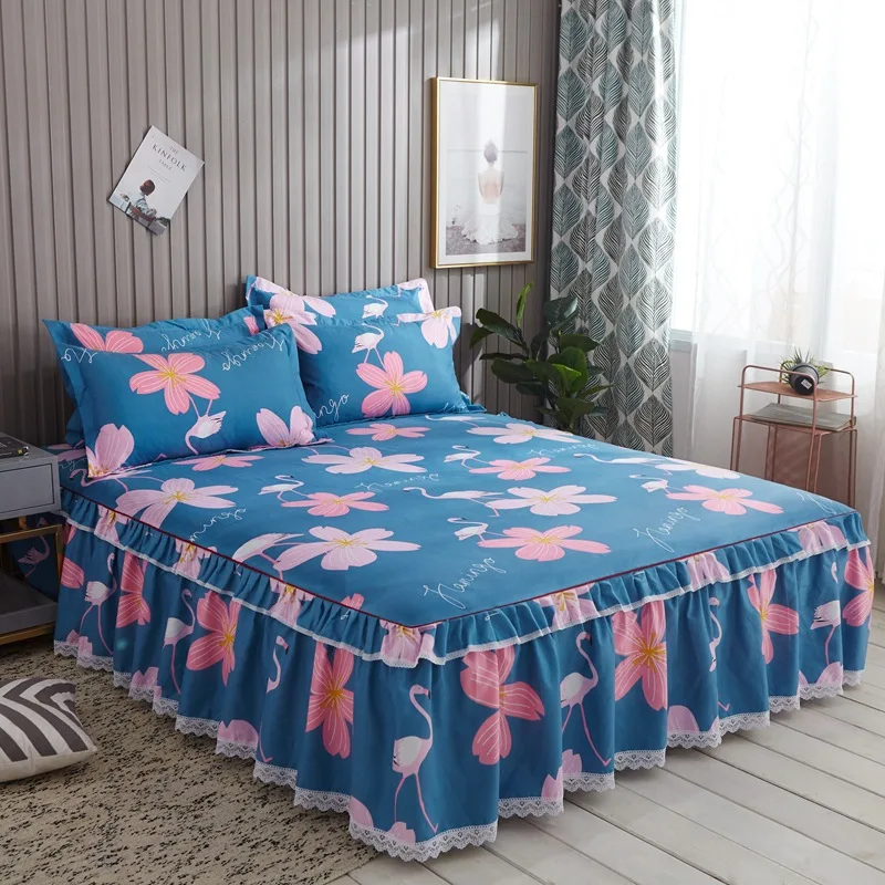 Полноразмерное утолщенное постельное белье с рисунком подстилка для девушек