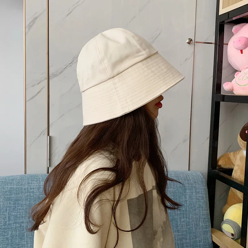 

New Fashion Bucket Hat Women's Fisherman Hat Summer Cap Beach Sun Fishing Boonie Hat