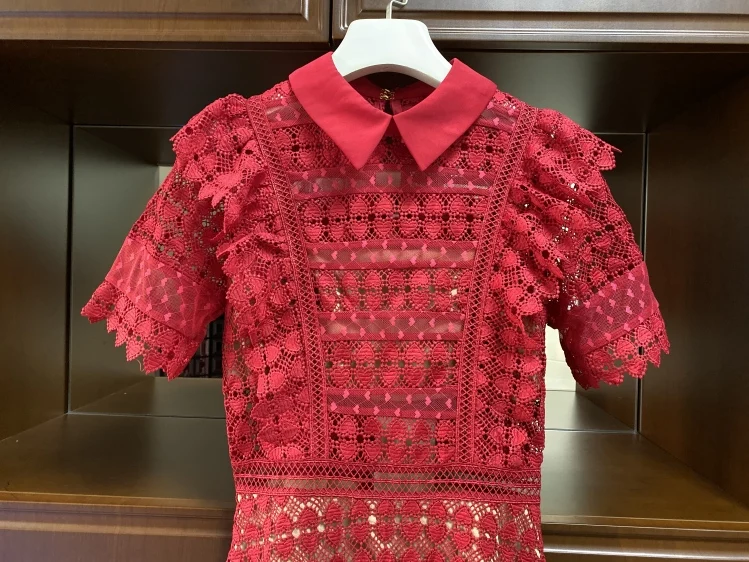 Новое поступление 2020 красное платье высокого качества|Женские платья| |