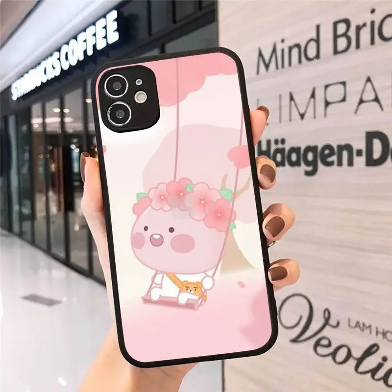 

Cute Owl cartoon animal Phone Case Matte Transparent for iPhone 7 8 11 12 s mini pro X XS XR MAX Plus cover funda