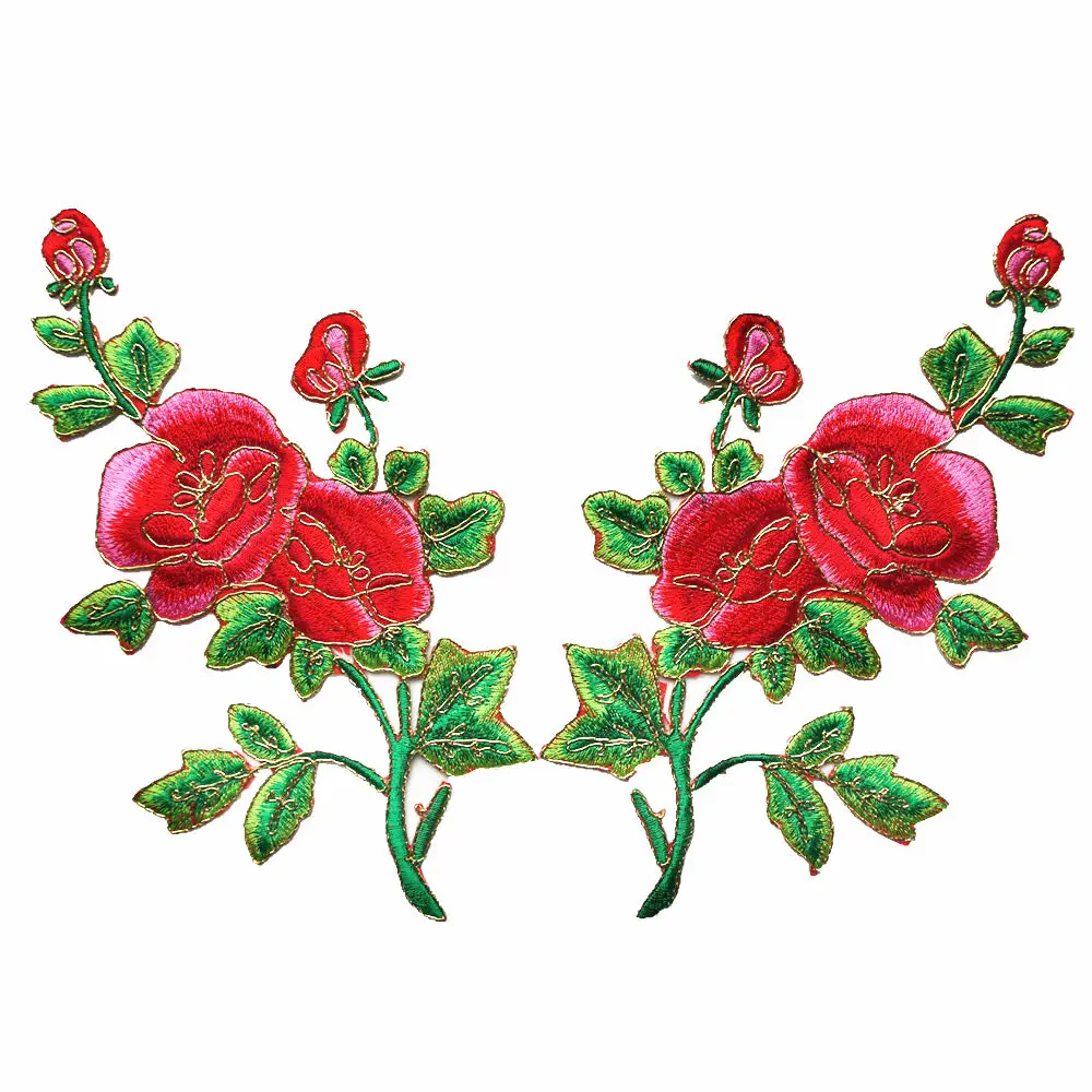 2 шт. нашивки с листьями и цветами | Дом сад