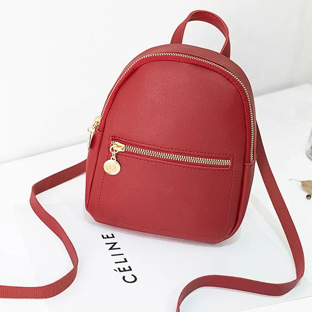 Новый Дизайнерский Модный женский рюкзак миниатюрный Многофункциональный