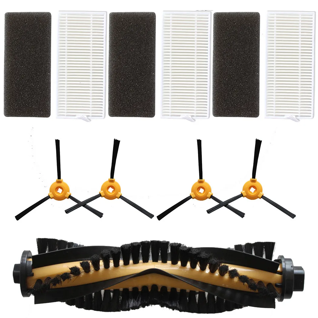 

Side Brush Filter Roller Brush Set Replacement Accessories For ECOVACS DEEBOT N79T Robotic Vacuum Cleaner Parts