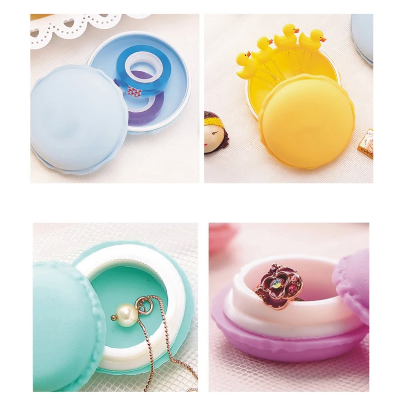 1 шт. коробка для хранения колец макарон|Коробки и ящики хранения| |