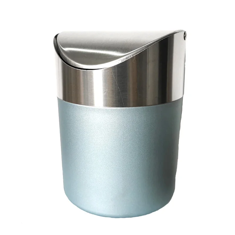 Мусорная корзина из нержавеющей стали 1 5 л|Мусорные баки| |