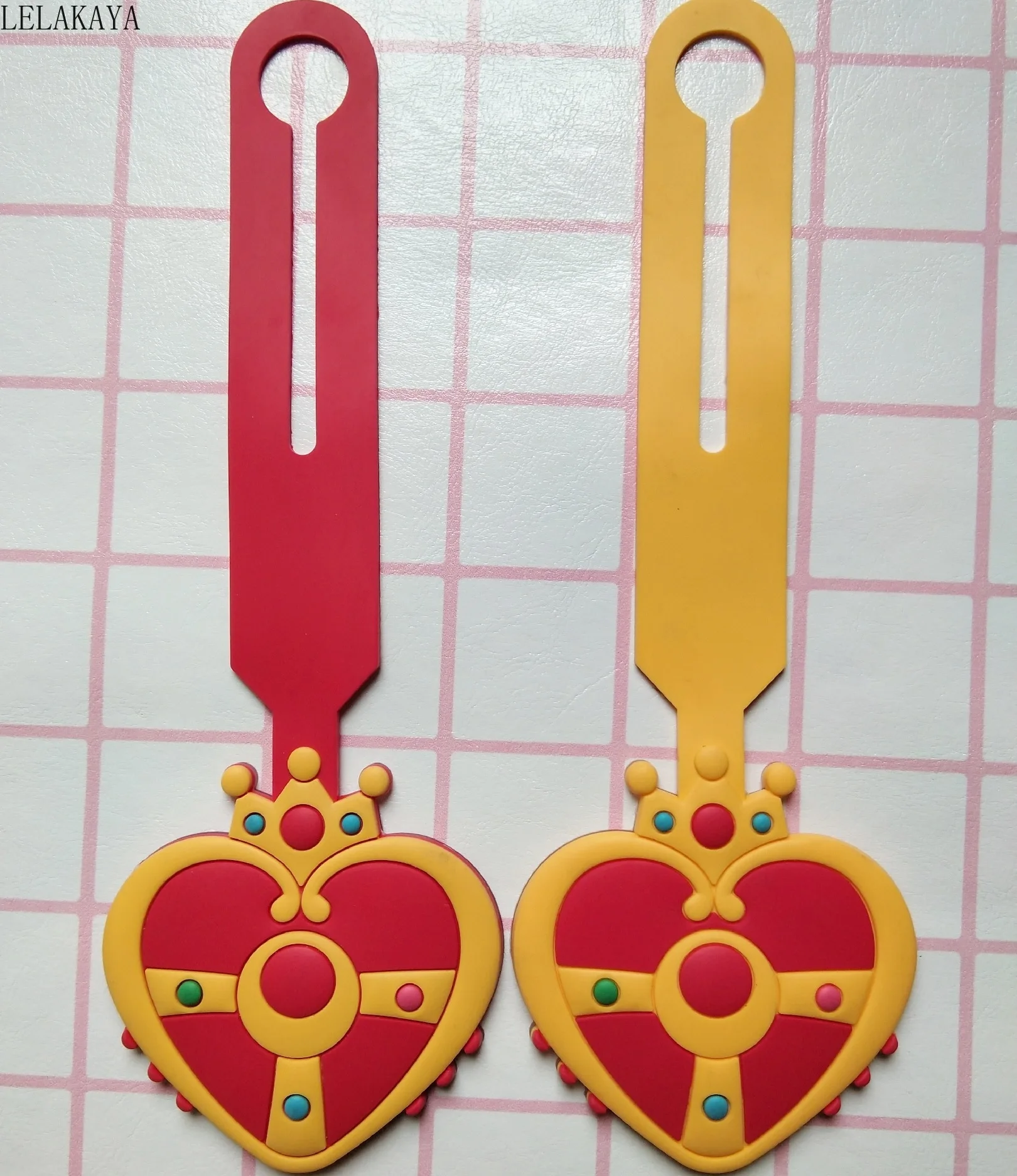 1 шт. аниме розовая Луна Сакура милая девушка Чиби экшн фигурка с принтом брелок