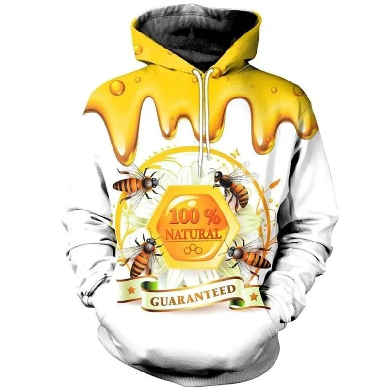 

Fashionable Beekeeper Sweatshirt 3D print Unisex casual Zip Hoodie casual Street hip hop Hoodie