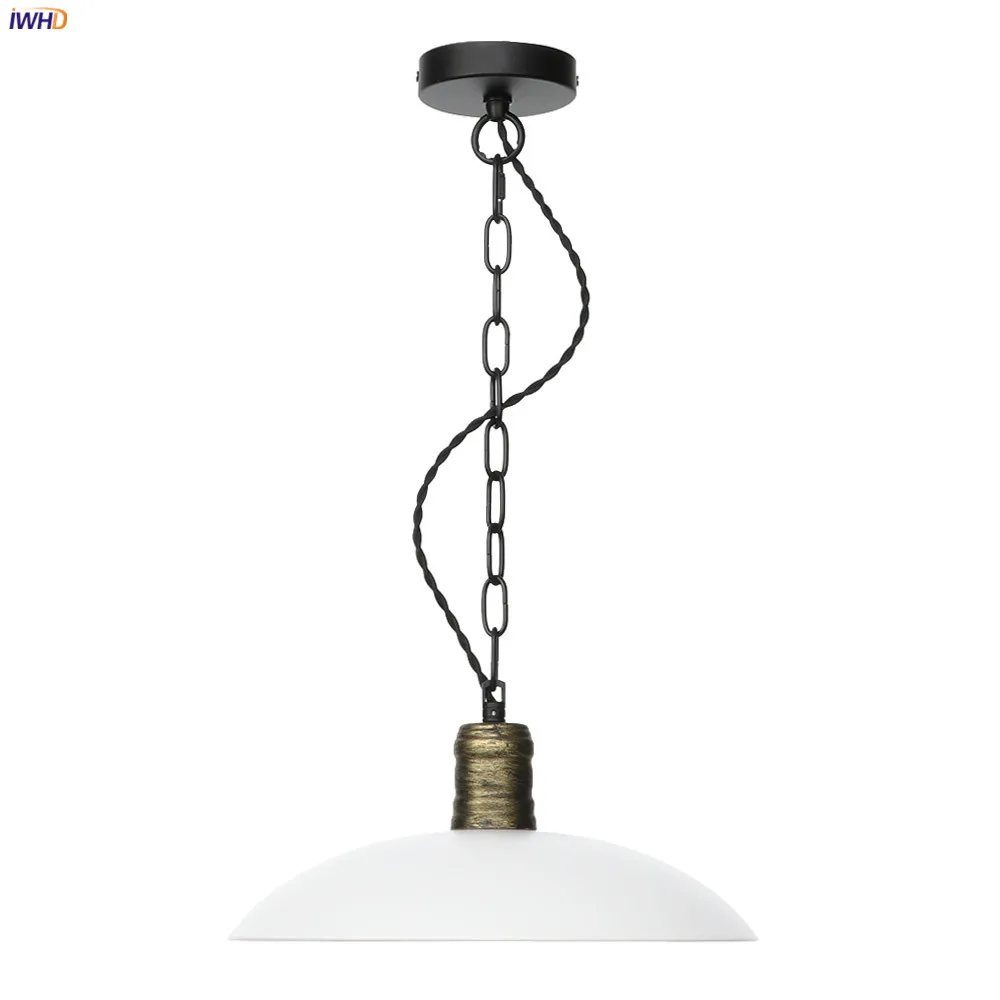 Подвесной светильник IWHD в деревенском стиле светодиодные осветительные приборы