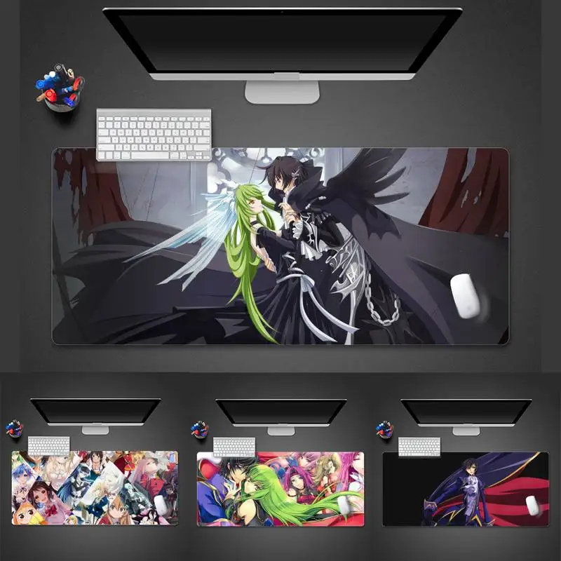 

Code Geass anime Beautiful Anime Mouse Mat Desk Table Protect Gamer Office Large Mouse Mat pad X XL Non-slip Laptop Cushion