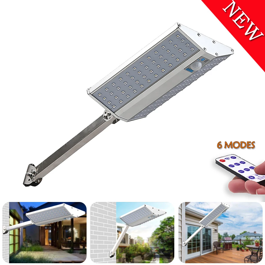 Светодиодный уличный фсветильник на солнечной батарее двухсторонний