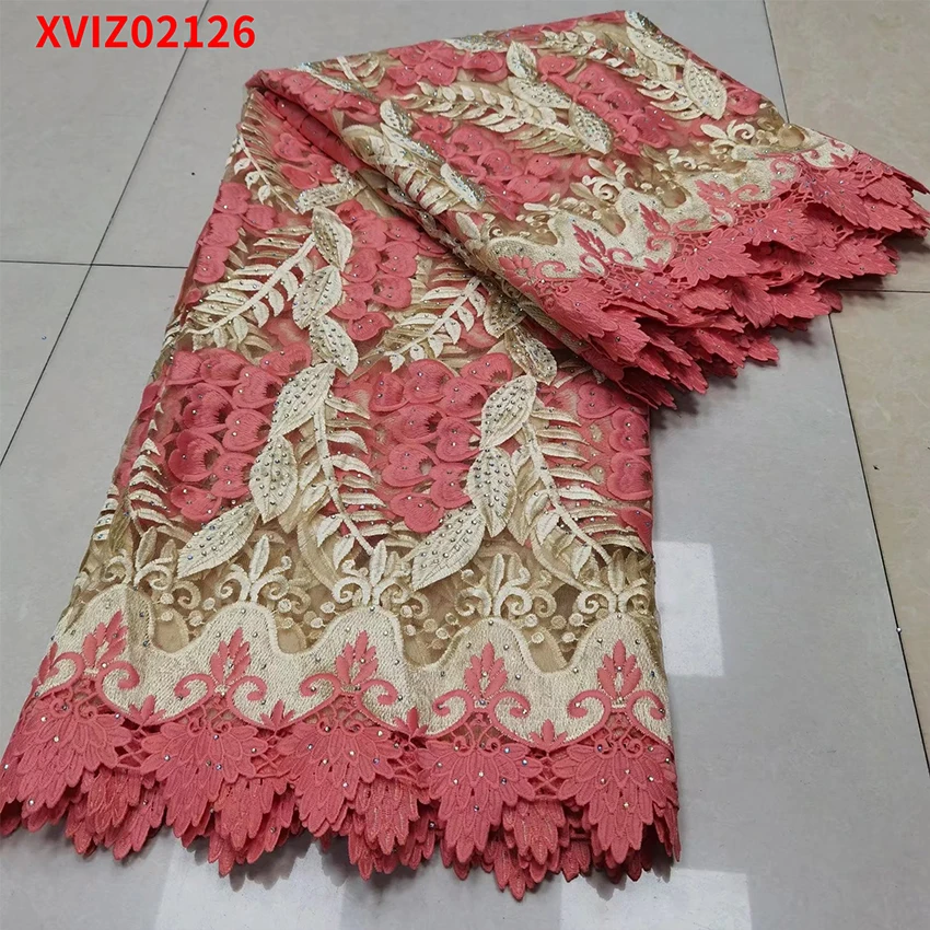 Большая Акция французская кружевная ткань африканская Анкара экологически