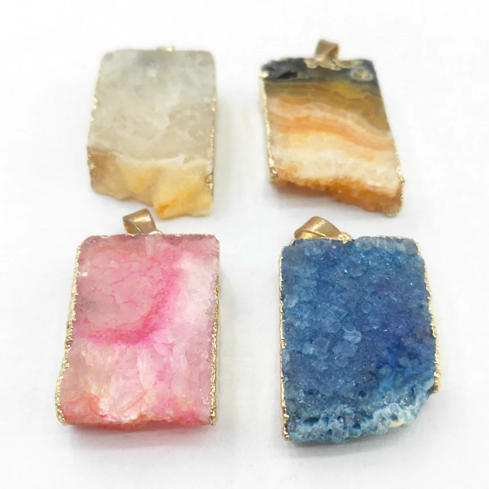 Подвеска в виде бутона из натурального камня 1 шт.|Подвески| |