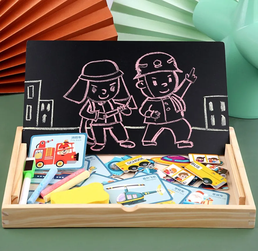 3D Магнитная головоломка обучающая коробка игрушка для обучения мозгу