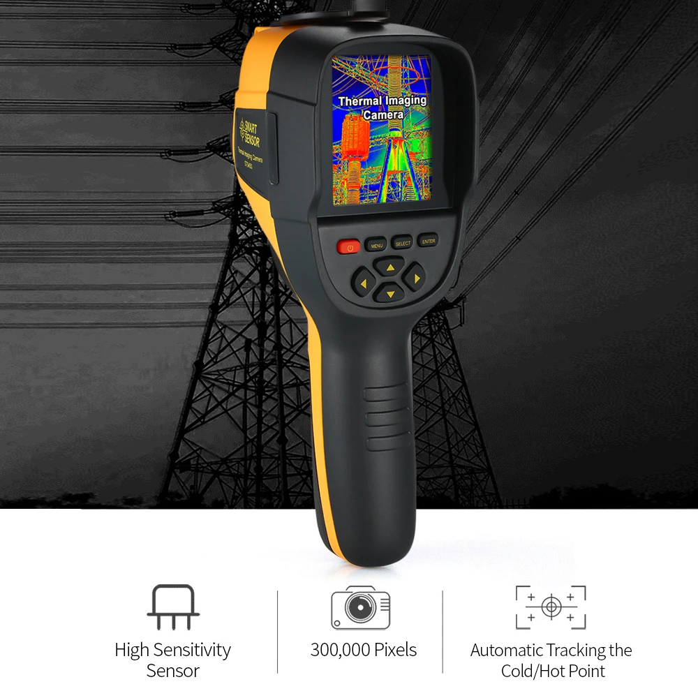 Умный датчик ST9450 Инфракрасный Тепловизор камера изображения цифровой TFT ЖК