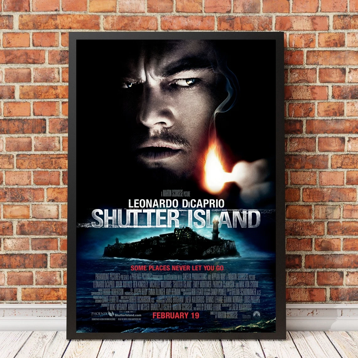 

Shutter Island Movie Poster Prints And Unframed Canvas Prints Home Decoration Painting ( No Frame )