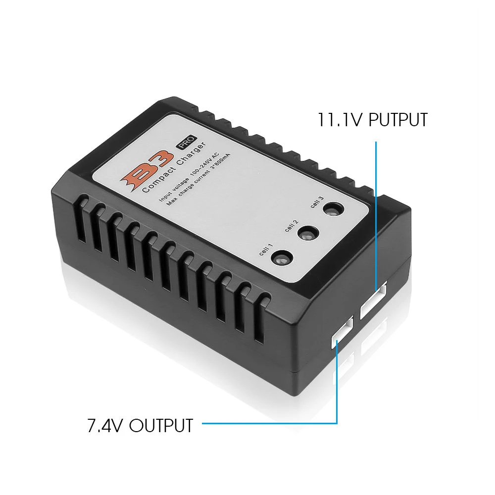 Fast Charge IMAX RC B3 Pro Compact Balance Charger for 2S 3S 7.4V 11.1V Lithium LiPo Battery EU/US Plug Balanced Chargers