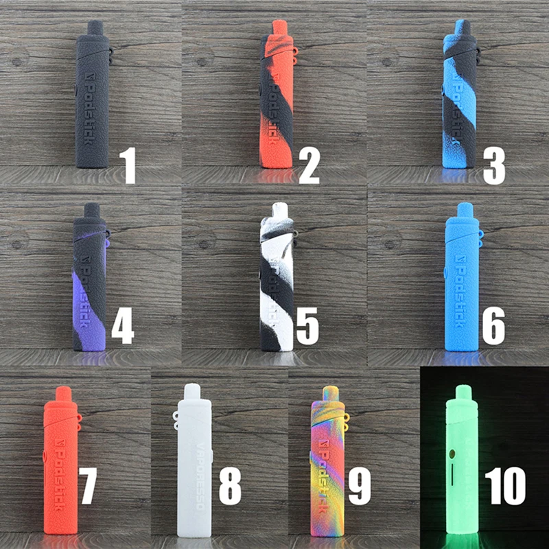 2 шт. защитный чехол для Vaporesso PodStick противоскользящий силиконовый гелевый Чехол