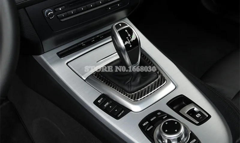 Внутренняя коробка переключения передач из углеродного волокна Накладка для BMW Z4