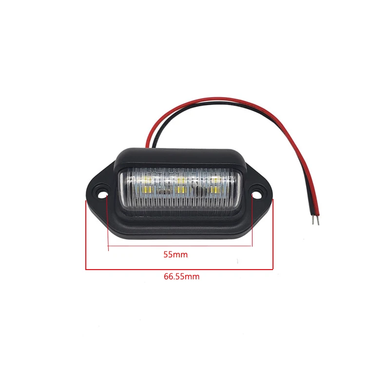 2x 6LED Universal license plate light Car Truck SUV Trailer Lorry Buses Rear Lamp For BMW Passat b5 | Автомобили и мотоциклы