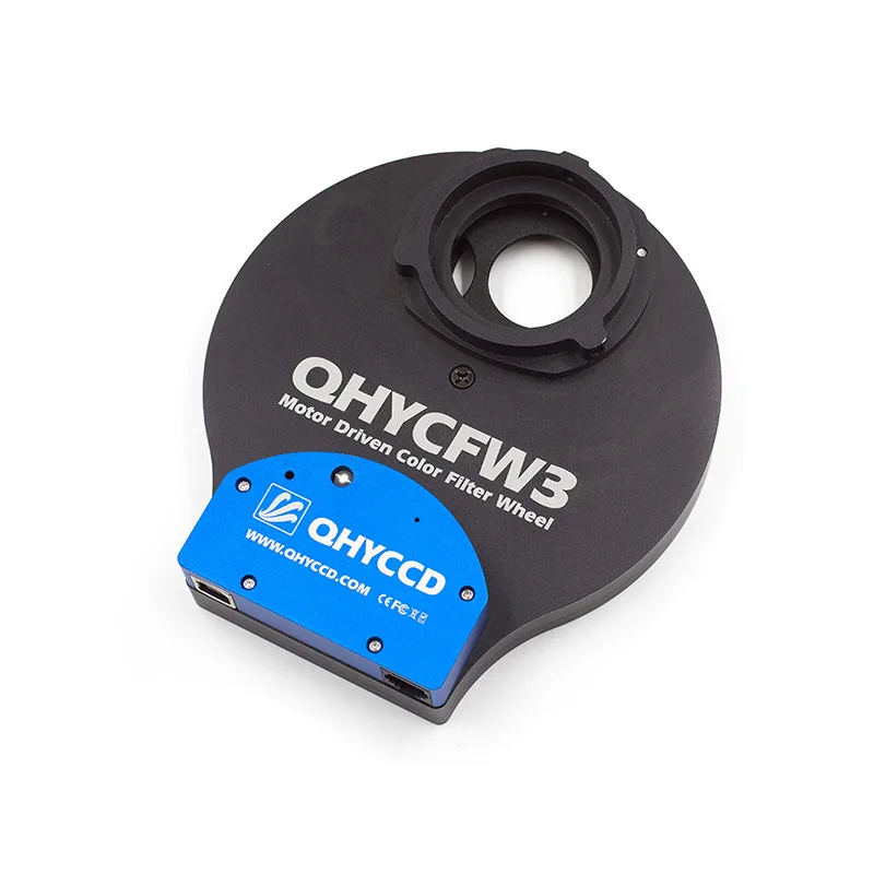 

QHYCCD QHYCFW3 Motor Driven Color Filter Wheel QHYCFW3-S QHYCFW3-M QHYCFW3-L QHYCFW3-XL Mono Camera Accessories Deep Space