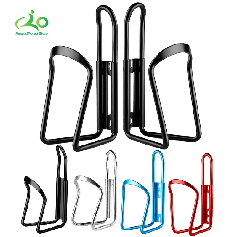 

Water Bottle Cages MTB Bicycle Alloy Aluminum Lightweight Water Bottle Holder Cages Brackets With Install Tools