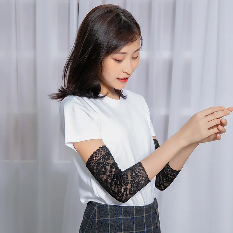 

Летняя рубашка со съемными манжетами для женщин, Солнцезащитный рукав, накладные манжеты, свитер, блузка, топы, съемный накладной рукав