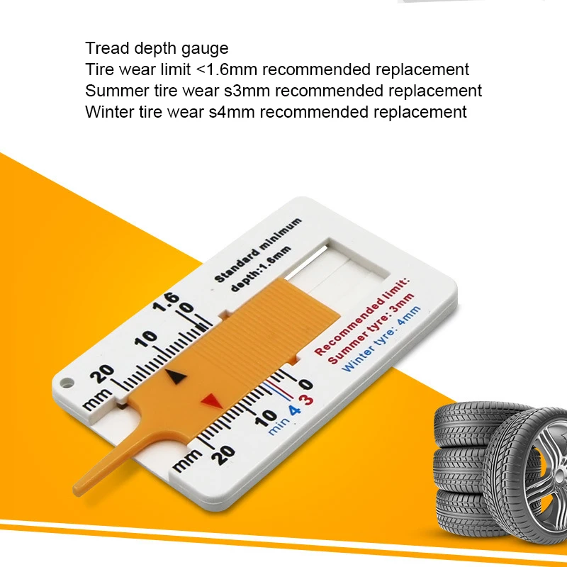 0 20 мм Высококачественный измеритель глубины протектора автомобильных шин