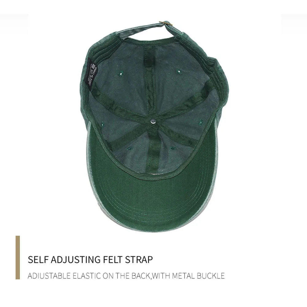 

2021 Unisex Sttt Letters Embroidery Baseball Cap Cotton Washed Fashion Leisure All-Match Caps Adjustable Dad Hat