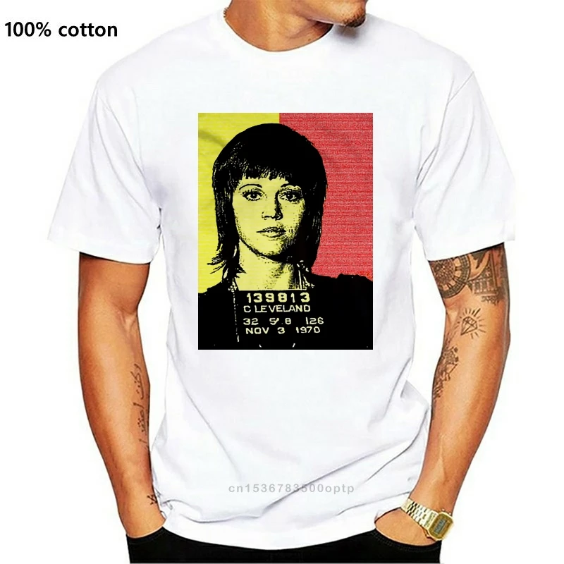 

Новинка 2021, футболка Jane Fonda, женская черная футболка