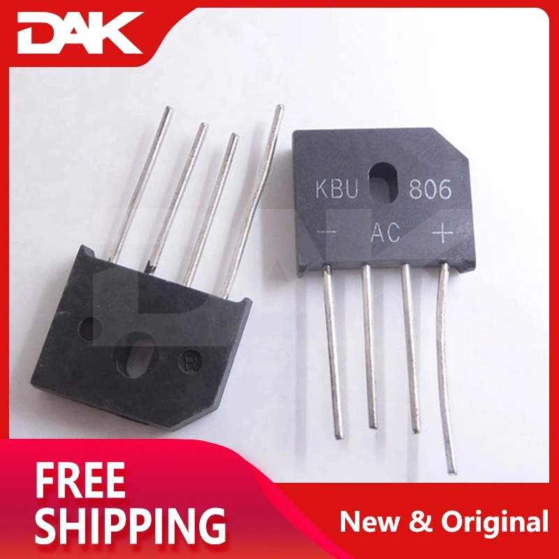 2 шт. KBU806 DIP4 кремния мостиковые выпрямители IC чип | Обустройство дома