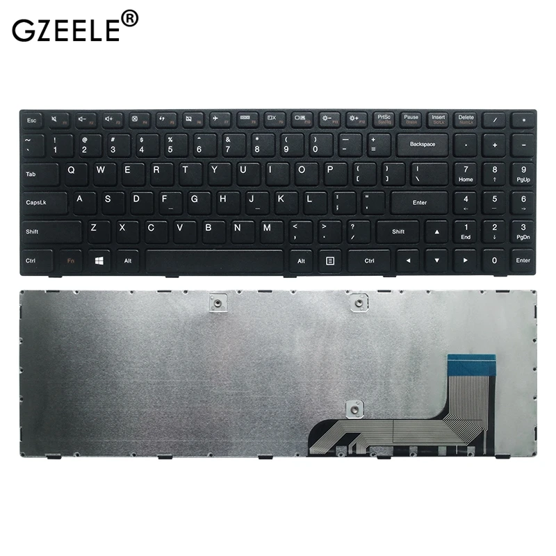 Новинка GZEELE для Lenovo tianyi/Ideapad 100-15 100-15IBY 100-15IBD 300-15 B50-10 B50-50 черная клавиатура ноутбука