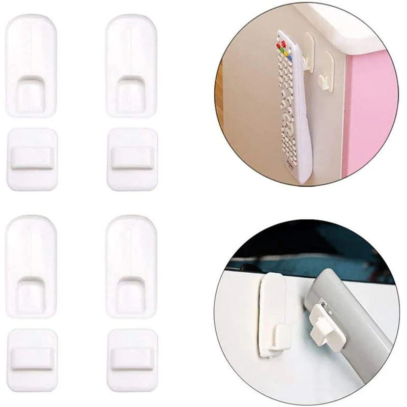 

Plastic Hooks Sticky Hook Air Conditioner TV Remote Control Key Practical Wall Storage Strong Hanger Holder Household Wall Hook