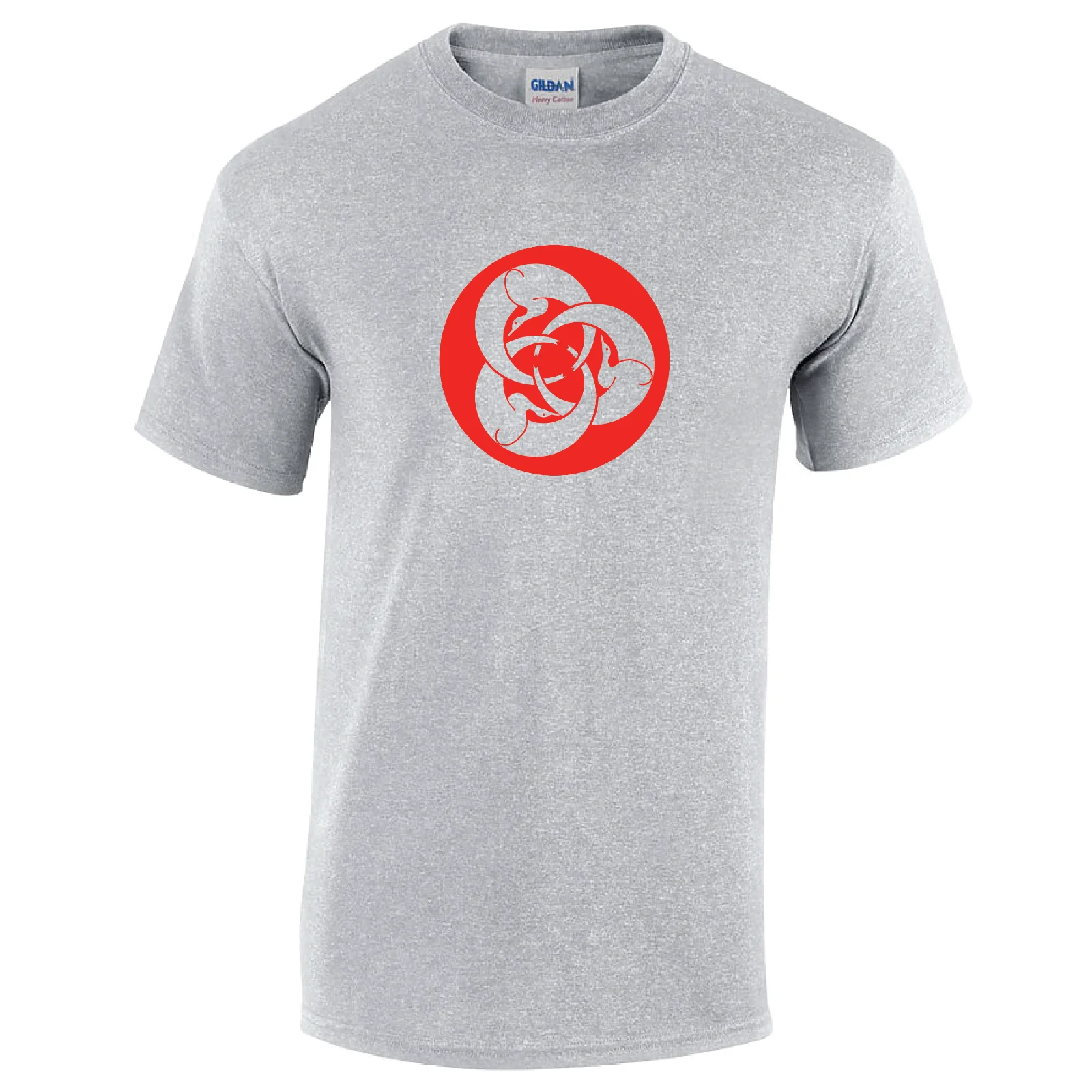 Hagakure Ghost Dog Symbol японский самурай Хлопок Графический серый футболка S 3Xl| |