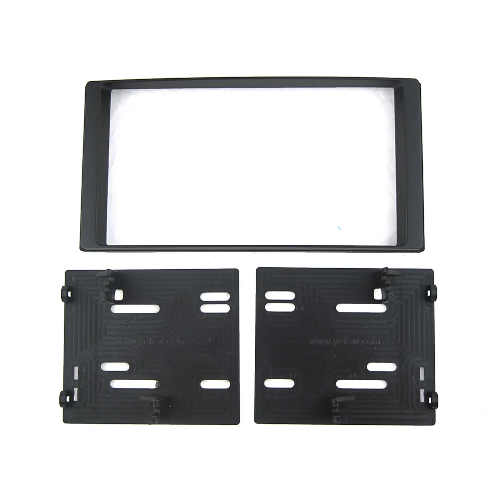 Автомобильное двойное Din-радио установка комплектов приборной панели черный для