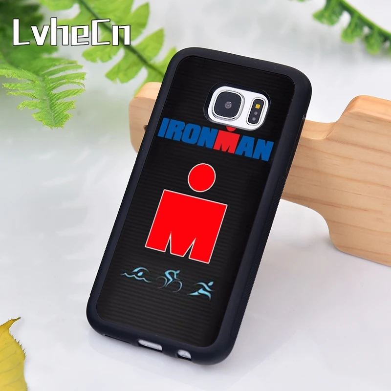 LvheCn товар Триатлон Ironman чехол для телефона samsung Galaxy S9 S8 S10 Plus Lite S6 S7 Edge S5 Note 7 8 9 10 Coque| |