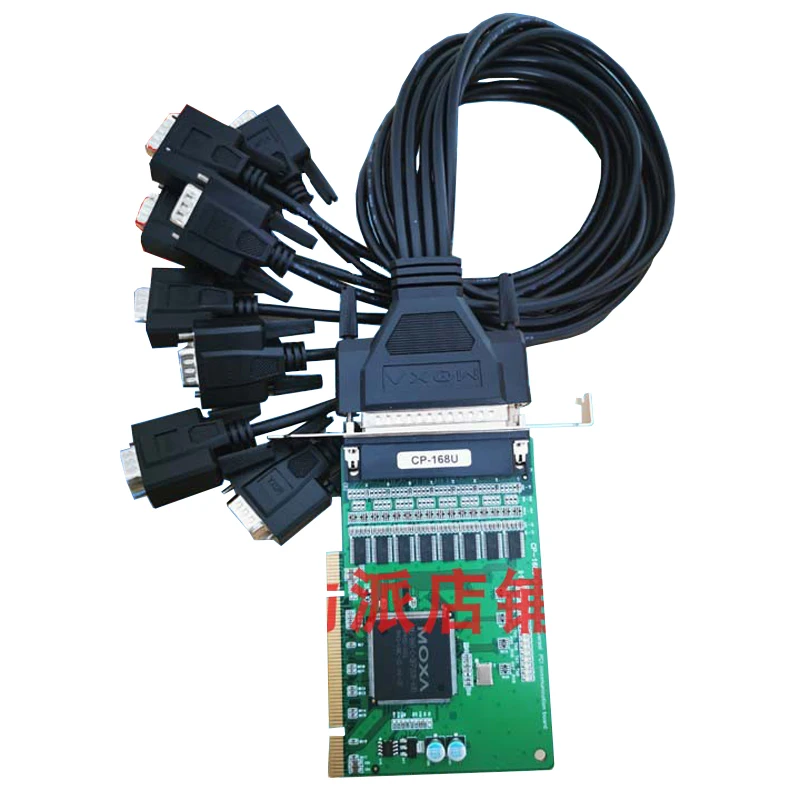 

New Original Spot Photo For MOXA CP-168U-T RS232 8 Serial Port PCI Multi Serial Port Card, Wide Temperature