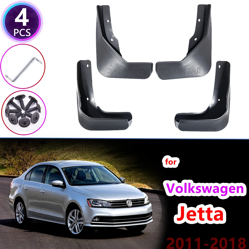 

for Volkswagen VW Jetta A6 A7 5C6 Mk6 MK7 6 7 2011~2020 Fender Mud Guard Splash Flap Mudguards Accessories 2012 2015 2018 2019