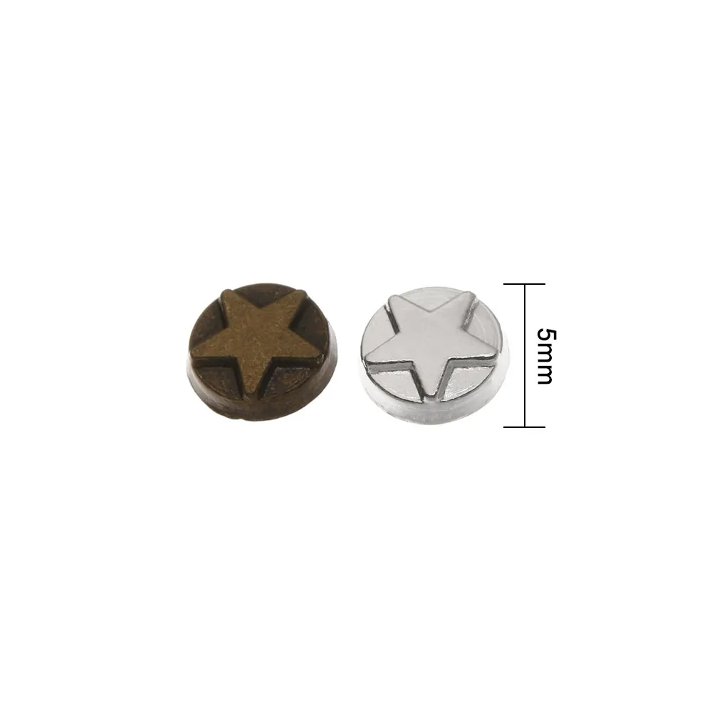 20/40 Pcs Mini Buttons Handmade Doll Clothes Tiny 5mm Star Pattern Decoration Buckles for DIY Dolls Clothing Sewing Accessories | Игрушки и