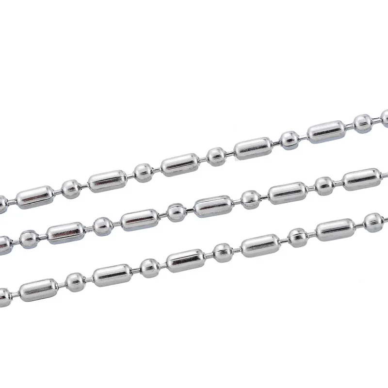 10 м нержавеющая сталь звено открытый Снаряженная Цепь DIY ожерелье ювелирные